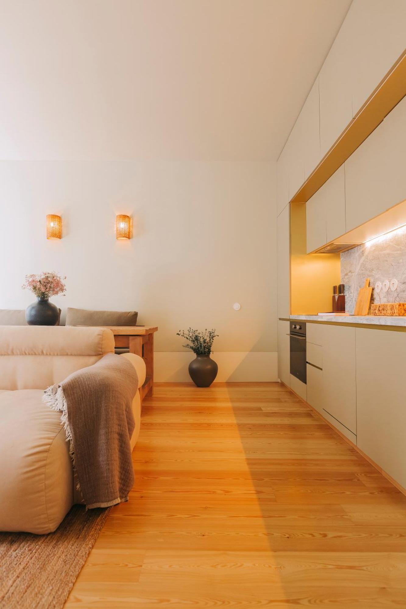 Village Aparthotel By Boa OOporto Rum bild A kitchen in a flat at the new development