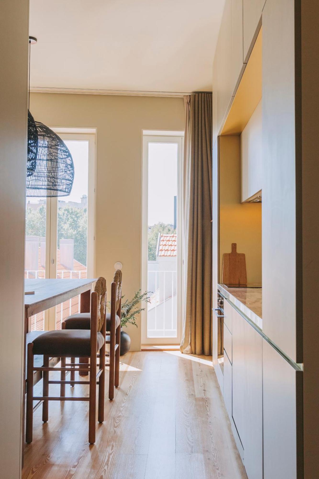 Village Aparthotel By Boa OOporto Rum bild A kitchen with a window